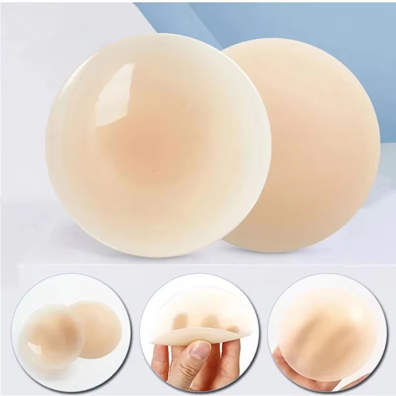 1 Pair Reusable Breast Petals  - Strapless Bra Adhesive ulasan dan harga