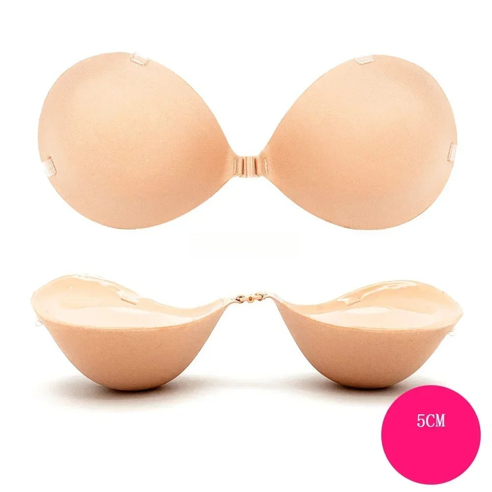 5cm/6cm Silicone Push Up Bra f - Strapless Bra Adhesive ulasan dan harga